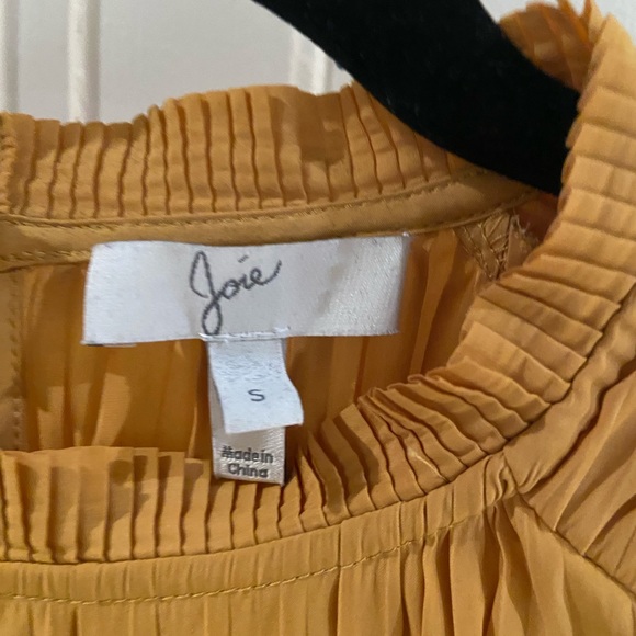 Joie pleated balloon sleeve blouse - Picture 3 of 3